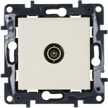Розетка TV (телевизионная) - Legrand Structura - оконечная - слоновая кость