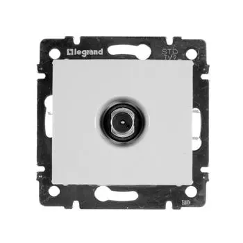 Розетка TV (телевизионная) - Legrand Valena - оконечная - слоновая кость