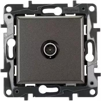 Розетка TV (телевизионная) - Legrand Structura - "звезда" - магнезиум