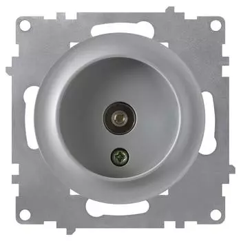 ТВ-розетка встраиваемая Onekey Florence, цвет серый