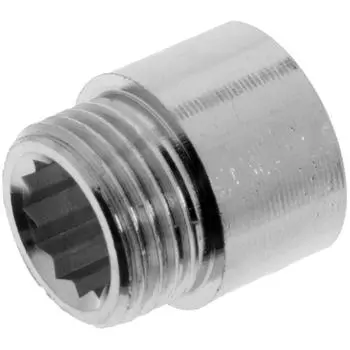 Удлинитель 1/2"x1/2" 15 мм ВР-НР латунь 127-1746