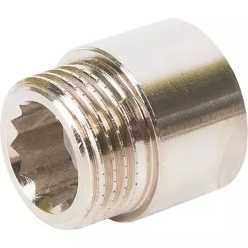 Удлинитель Equation 1/2"x1/2" 15 мм ВР-НР латунь 171808