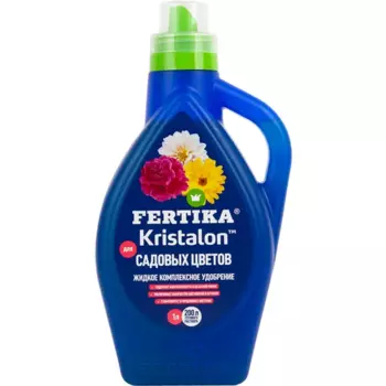 Удобрение Fertika Кристалон для садовых цветов 1 л