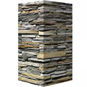 Угловой камень искусственный White Hills Кросс Фелл серый 1.6 м. п.