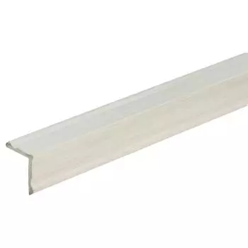 Угол 25x25x2700 мм ПВХ вспененный цвет белое дерево