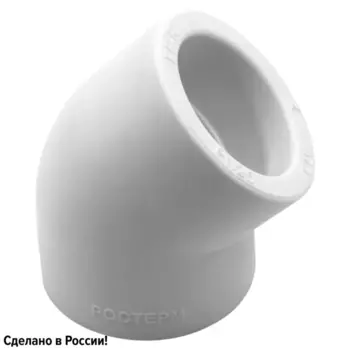 Угол 45° Ростерм 50x50 мм полипропилен