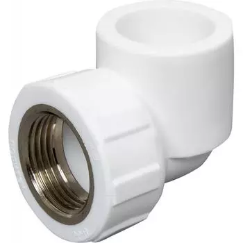 Угол комбинированный 90° Ростерм 1"x32 мм ВР полипропилен