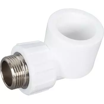 Угол комбинированный 90° Ростерм 3/4"x32 мм НР полипропилен