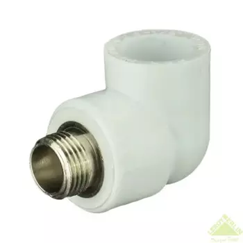 Угол комбинированный 90° РВК 1/2"x25 мм НР ВП полипропилен 021006