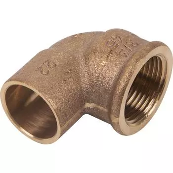 Угол 90° Viega 22х3/4" внутренняя резьба, медь 107581