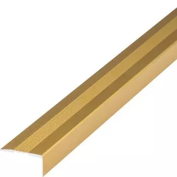 Угол алюминиевый 267, 2 м, цвет золото