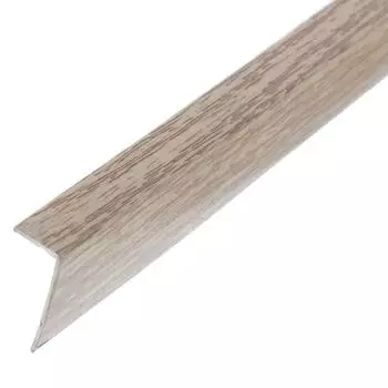 Угол арочный ПВХ 10x20x2700 мм дуб аляска