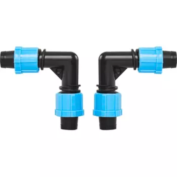 Угол для капельной ленты BOUTTE, 2 шт.