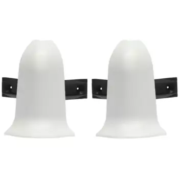 Угол для плинтуса наружный Artens белый 55 мм 2 шт.