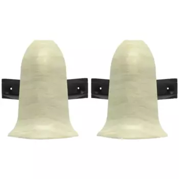 Угол для плинтуса наружный Artens Дуб молочный 55 мм 2 шт.