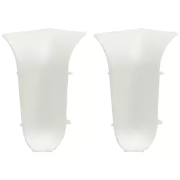 Угол для плинтуса внутренний Artens белый 55 мм 2 шт.