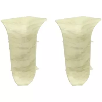 Угол для плинтуса внутренний Artens Дуб молочный 55 мм 2 шт.