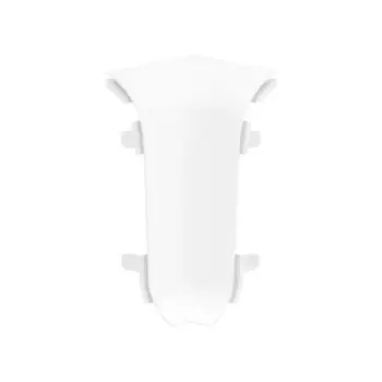 Угол для плинтуса внутренний «Белый», высота 58 мм, 2 шт.