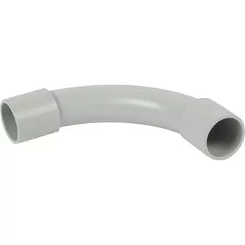 Угол для труб 90 градусов Экопласт D20 мм единый 5 шт.
