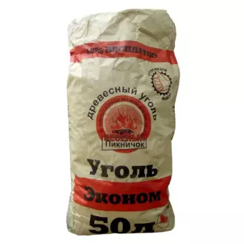 Уголь древесный 50 л