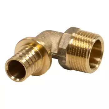 Угол комбинированный 90° Рехау 1/2"х20 мм НР латунь