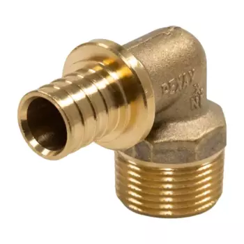 Угол комбинированный 90° Рехау 3/4"х20 мм НР латунь