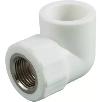 Угол комбинированный 90° Ростурпласт 1/2"x25 мм ВР полипропилен
