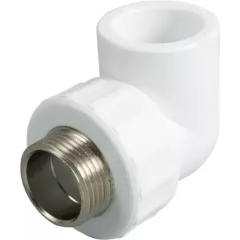 Угол комбинированный 90° Ростурпласт 1"x32 мм НР полипропилен