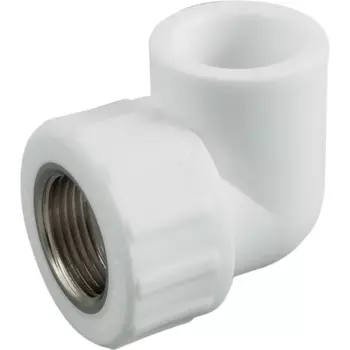 Угол комбинированный 90° Ростурпласт 3/4"x25 мм ВР полипропилен