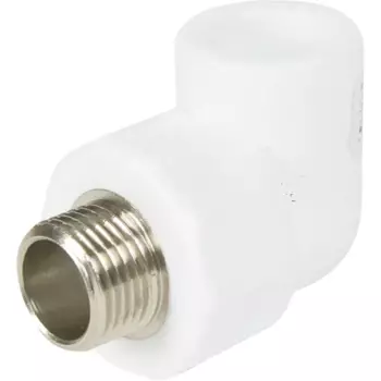 Угол комбинированный 90° РВК 1/2"x20 мм НР ВП полипропилен 021002