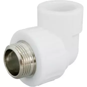 Угол комбинированный 90° Valfex 3/4"x25 мм НР полипропилен 10126025