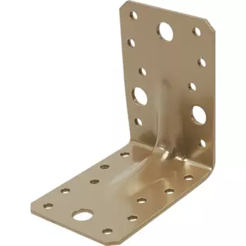 Угол крепежный усиленный 90x90x65x2.5 цвет бежевый