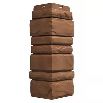 Угол наружный Dacha Песчаник колотый цвет коричневый