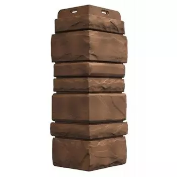 Угол наружный Dacha Сланец колотый цвет тёмно-коричневый