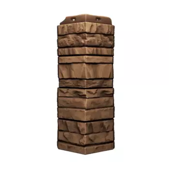 Угол наружный для фасадных панелей Dcke цвет кедровый орех