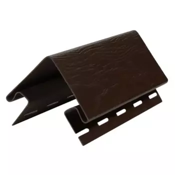 Угол наружный для фасадных панелей Monlid цвет коричневый
