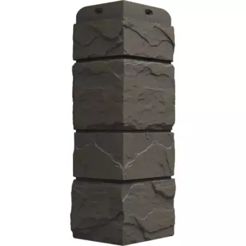 Угол наружный Docke Камень крупный 406x19.5 мм темно-коричневый