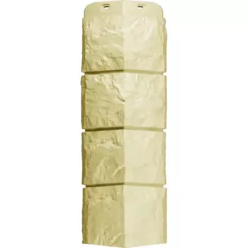 Угол наружный под камень Dcke цвет кешью