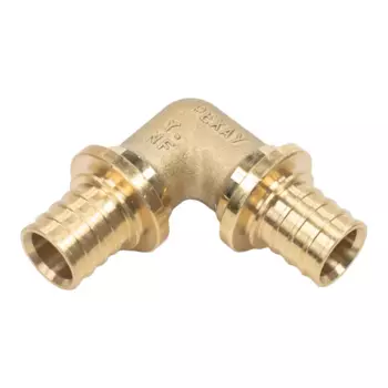 Угольник 90° Рехау 20x20 мм латунь