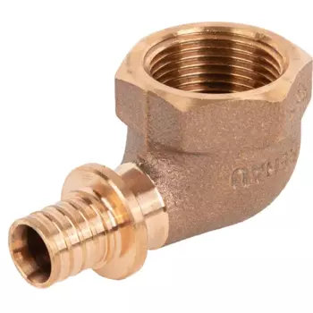 Угол комбинированный 90° Rehau 3/4"x16 мм ВР бронза