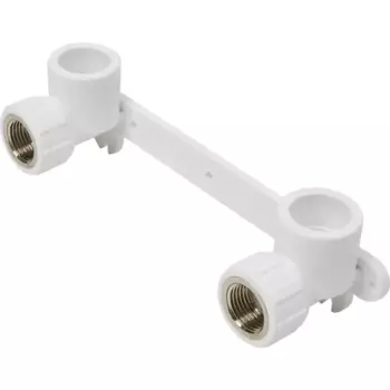 Угол комбинированный 90° Политэк 1/2"x25 мм ВР ВП полипропилен 9600202512