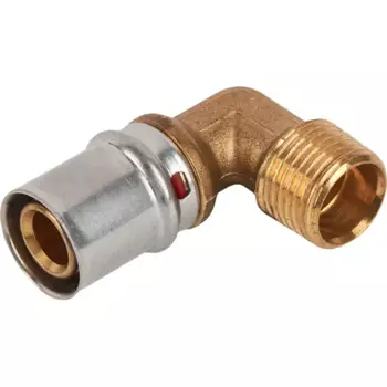 Угол комбинированный 90° Stout 1/2"x20 мм НР ВПр латунь