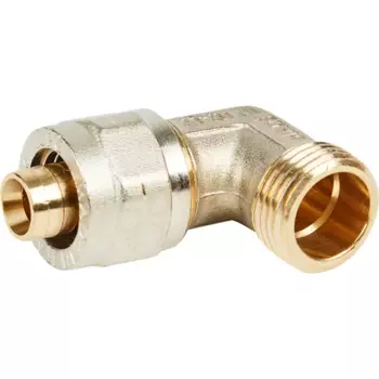 Угол комбинированный 90° Stout 1/2"x16 мм НР латунь
