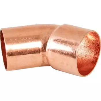 Угол однораструбный Hailiang 22/45° мм медь