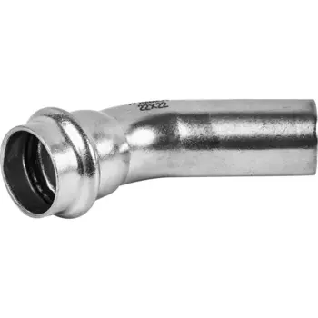 Угол однораструбный Rommer 22 мм 45 градусов ВПр-НПр нержавеющая сталь