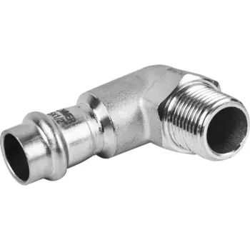 Угол переходной Rommer 1/2"x15 мм ВПр-НР нержавеющая сталь