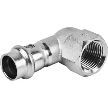 Угол переходной Rommer 1/2"x15 мм ВПр-ВР нержавеющая сталь