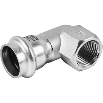 Угол переходной Rommer 1/2"x22 мм ВПр-ВР нержавеющая сталь