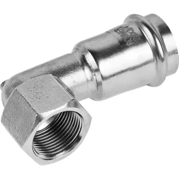 Угол переходной Rommer 3/4"x28 мм ВПр-ВР нержавеющая сталь