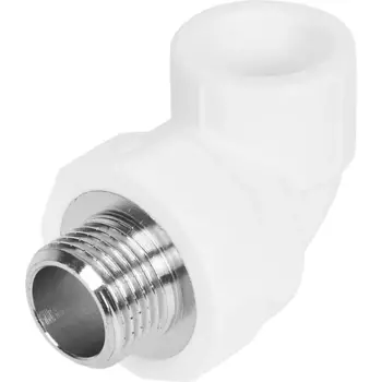 Угол комбинированный 90° Valtec 1/2"x20 мм НР ВП полипропилен VTP.753.0.02004